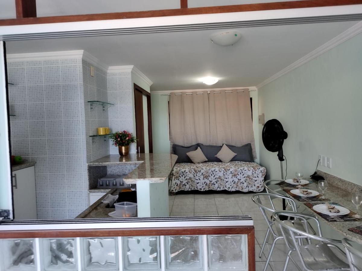 Atlantico Flat -207- Vista Ao Mar E Pe Na Areia Apartment