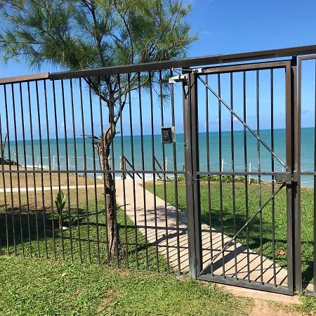 Apartamento Atlantico Flat -207- Vista Ao Mar E Pe Na Areia Natal Exterior foto