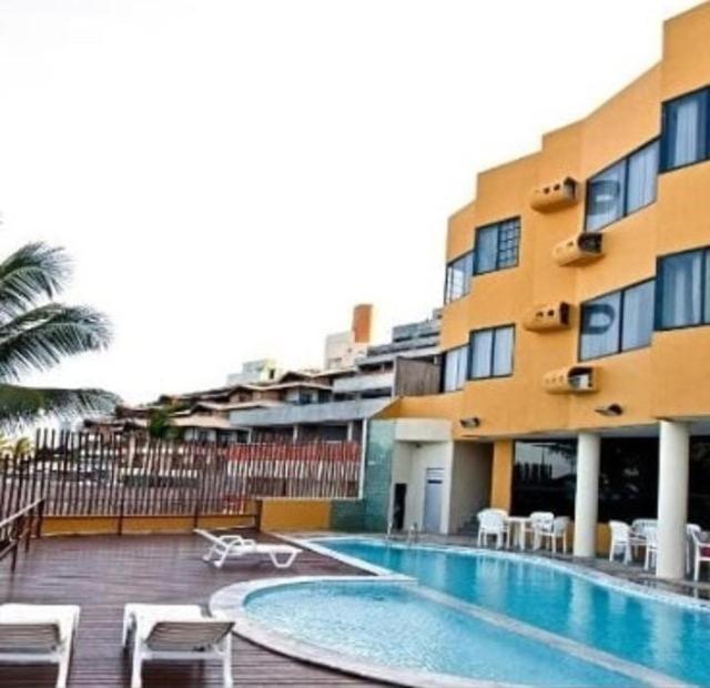 Atlantico Flat -207- Vista Ao Mar E Pe Na Areia Apartamento *