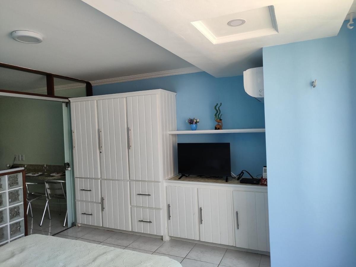 Apartamento Atlantico Flat -207- Vista Ao Mar E Pe Na Areia