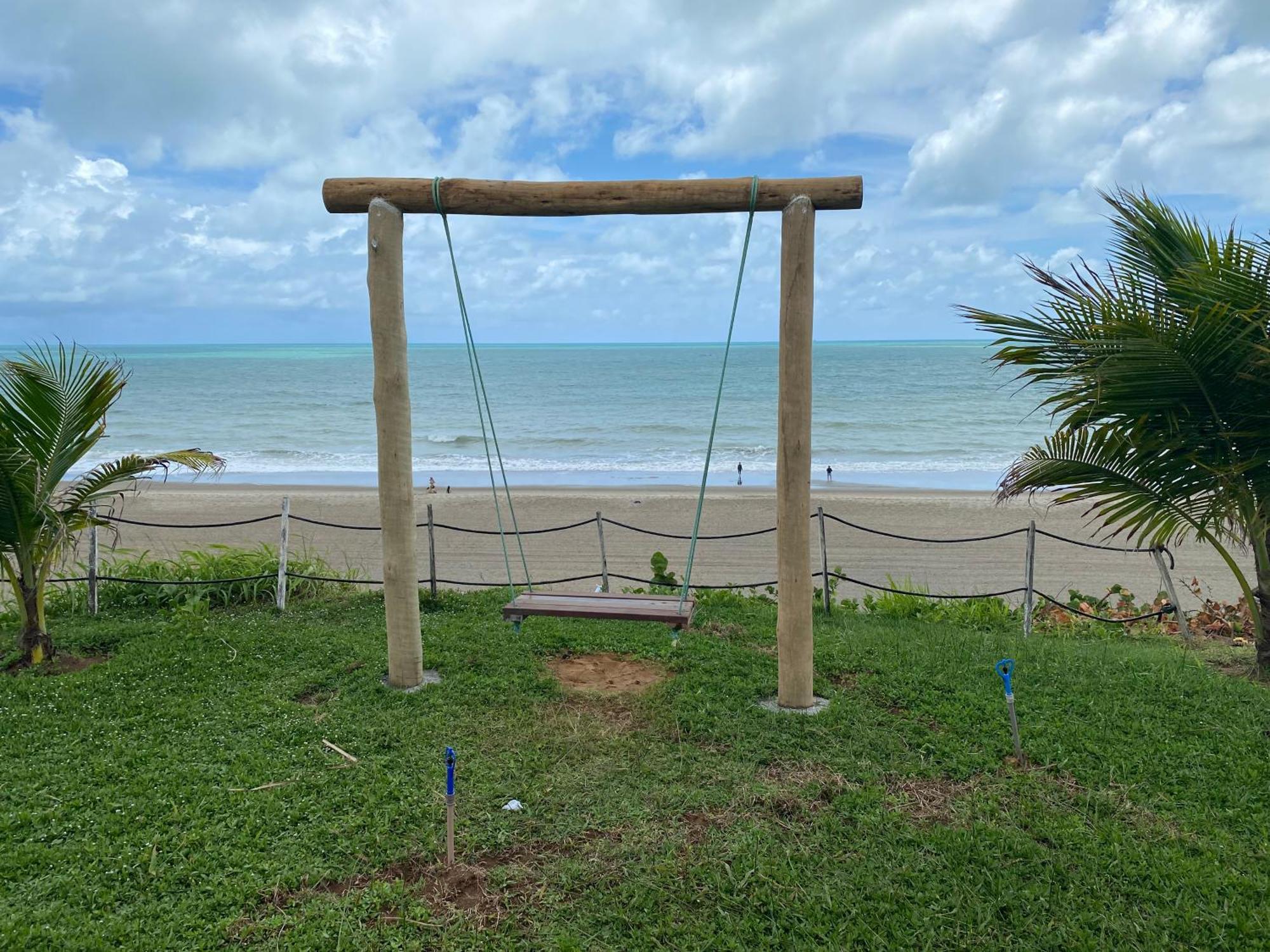 Apartamento Atlantico Flat -207- Vista Ao Mar E Pe Na Areia